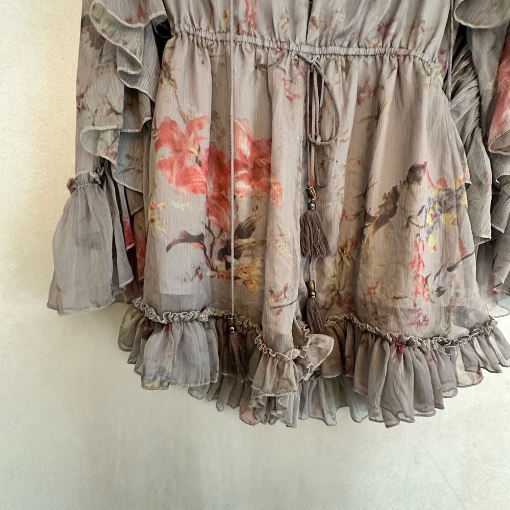 Floral Ruffle Dress - Picture 6 of 6